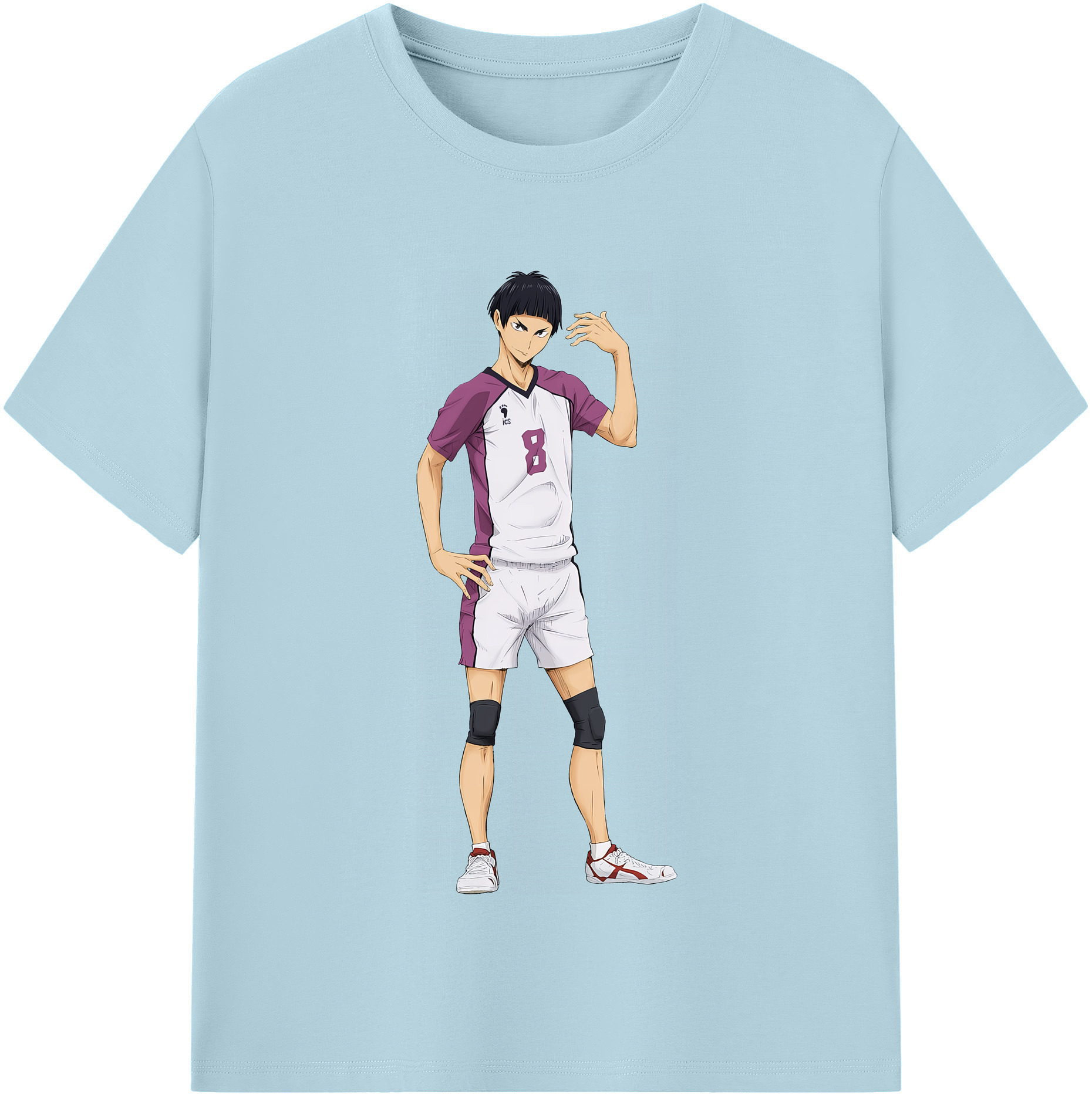 （画像用） ハイキュー!! Haikyu!! 綿100％半袖Tシャツ（フロントプリント）